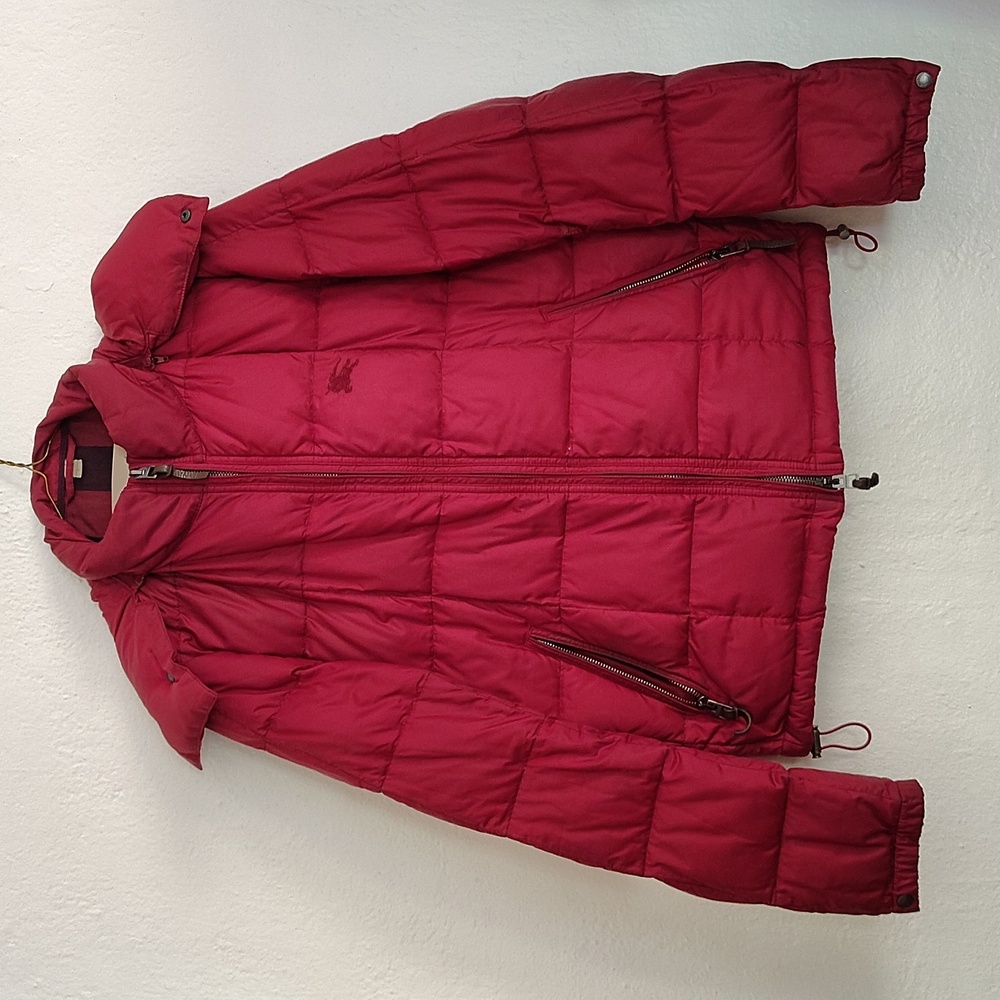 Burberry Red Jacket Size Small - image 5